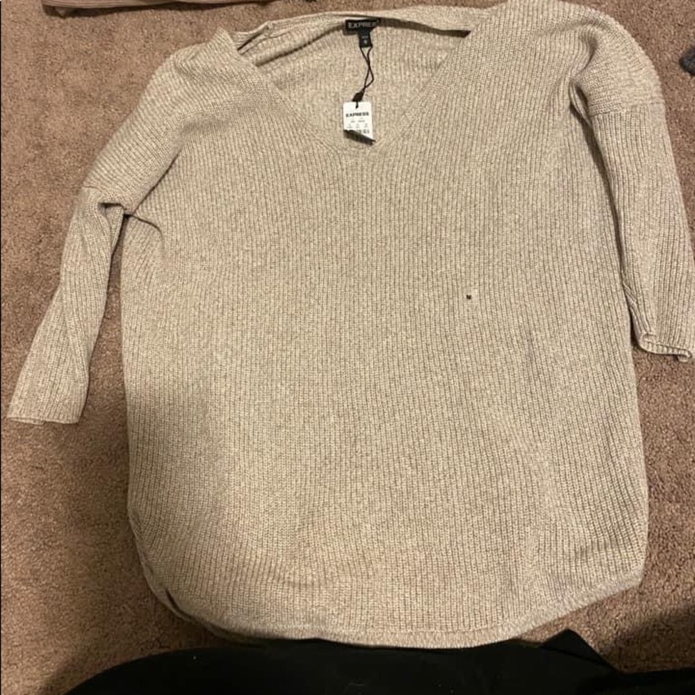 Express half sleeve sweater
